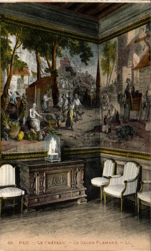 Pau — Das Schloss — Der Flämische Salon — LL — n°83 - Vorderseite