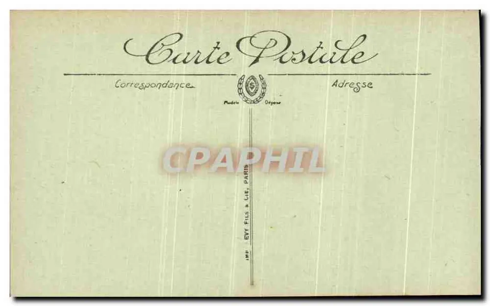 Pau — O Castelo — LL. - Verso