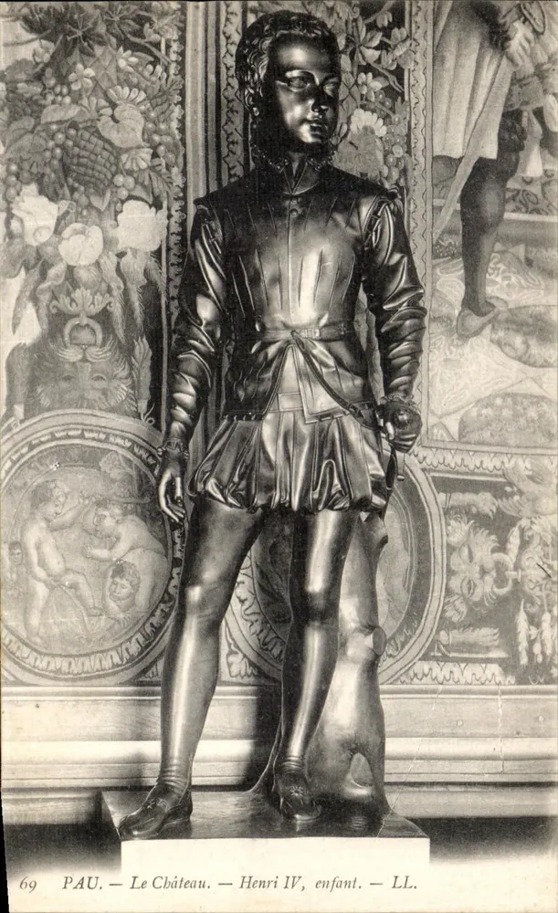 PAU — Das Schloss — Henri IV, Kind — LL. - Vorderseite