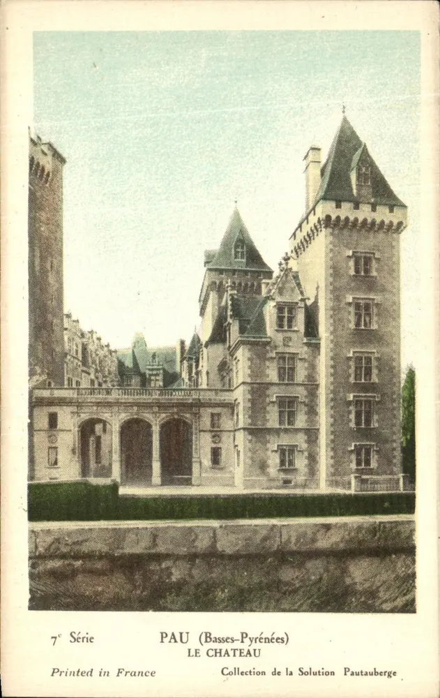 PAU (Basses-Pyrénées) — LE CHÂTEAU — Kolekcja Solution Pautauberge, 7. seria - Awers