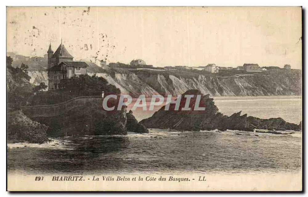 Biarritz - Villa Belza und die Basque Küste - LL - Vorderseite