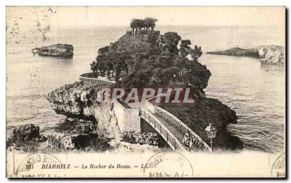 Biarritz — De Rocher du Basta — n°205 - Voorkant