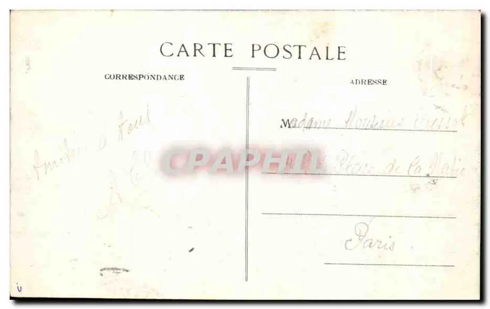 Biarritz Pittoresk — Strände, Palast und Casino — Nr. 21 — Edition BOURRIAN - Rückseite