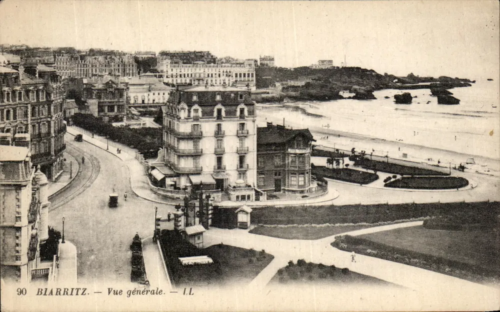 Biarritz — Vista geral — L.L. — n°90 - Frente