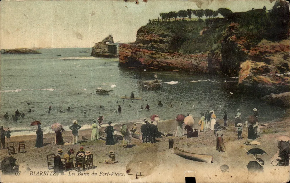 Biarritz — Les Bains du Port-Vieux — LL. n°67 - Vorderseite