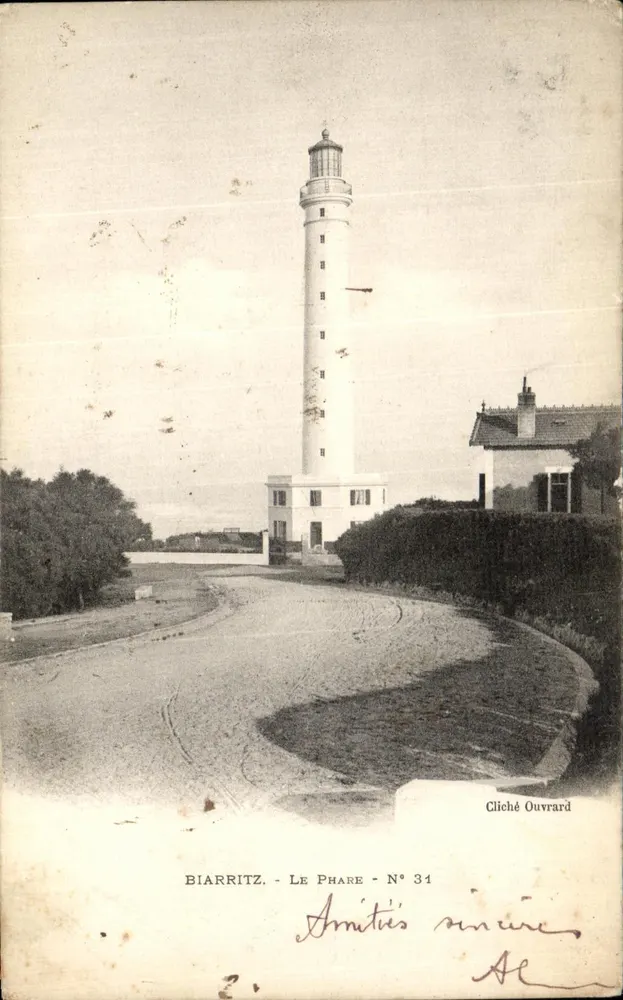 Biarritz - O Farol - N° 34 - Cliché Ouvrard - Frente