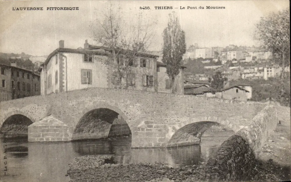 Thiers — Most Moutiers — L'Auvergne pittoresque - Awers