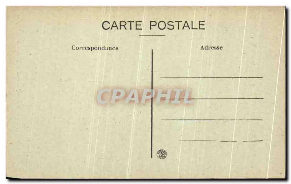 SAINT-NECTAIRE — Innenansicht der Kirche — Ausgabe G. Rang - Rückseite