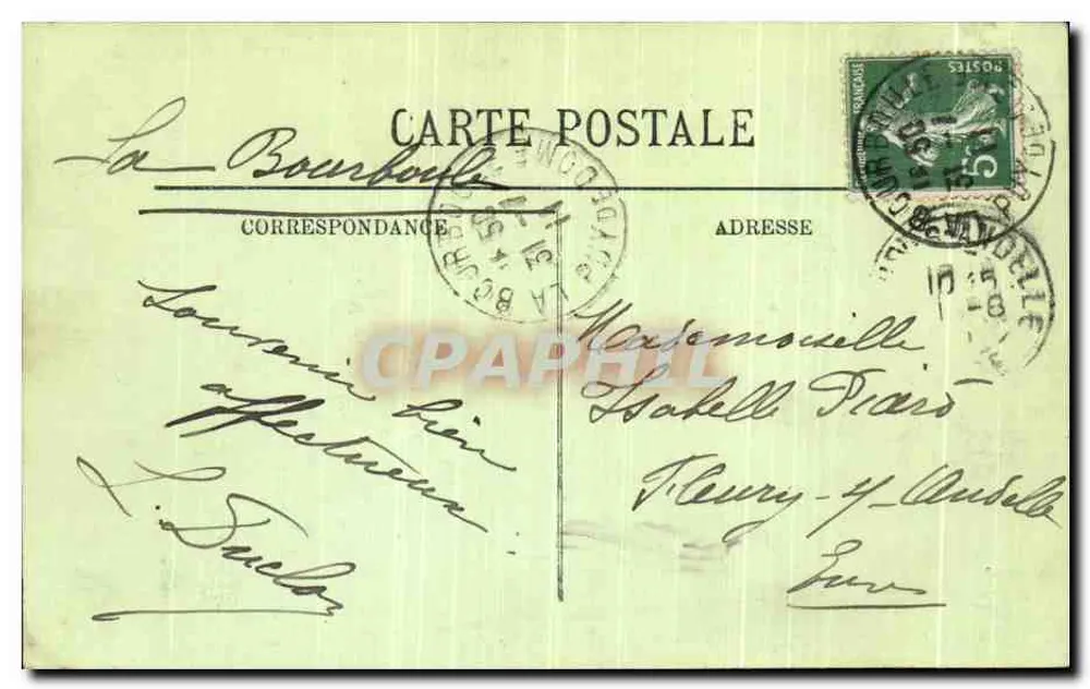 La Bourboule — Vista geral e a Vale de Vendeix — LL. n°9 - Verso