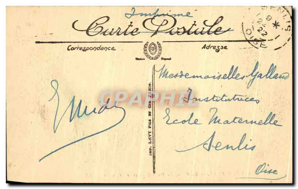 Mont-Dore — Die Schlucht von Mont-Dore und die Gipfel — LL. - Rückseite