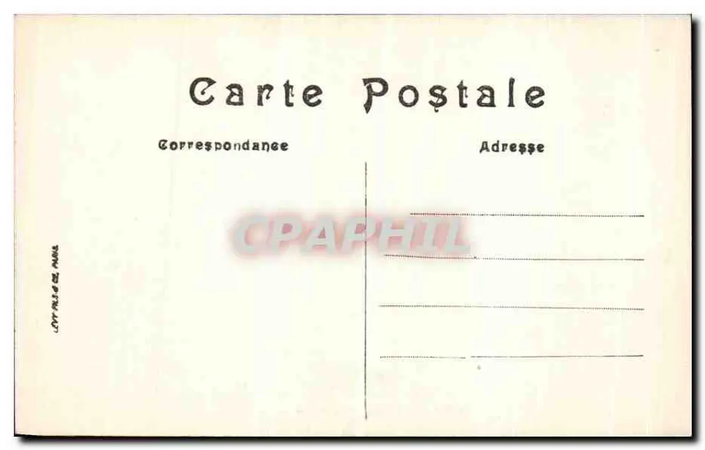 Envio do MONT-DORE — O Puy de l'Angle (alt. 1667 m.) — Editor: L'Édit de Mont-Dore, n° 161 - Verso