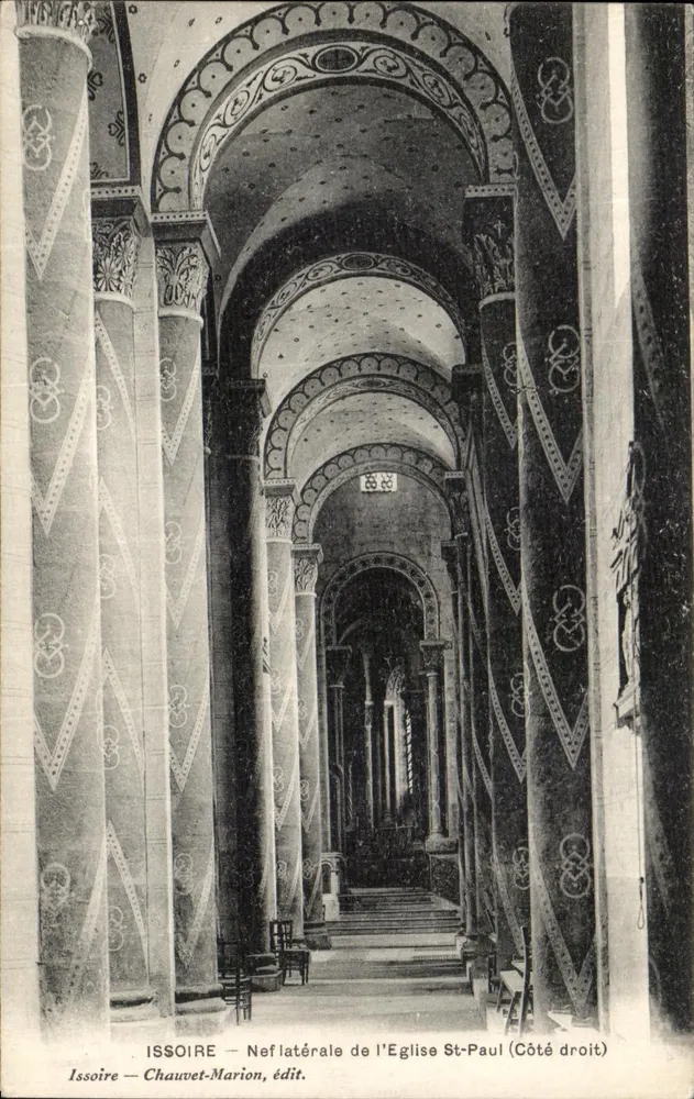 Issoire — Seitenchoir der Kirche St-Paul (Rechte Seite) — Chauvet-Marion, Verlag - Vorderseite