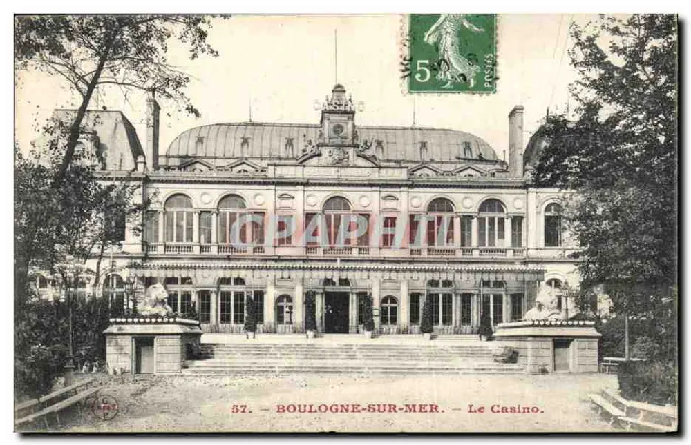 Boulogne-sur-Mer — Das Casino — Verlag Paris, Nr. 57 - Vorderseite