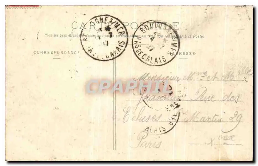 Boulogne-sur-Mer — O Casino — L.D. B., 71 - Verso