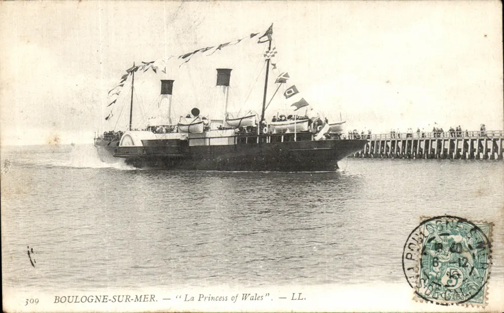 Boulogne-sur-Mer — ‘La Princess of Wales’ — LL. — N° 309 - Vorderseite