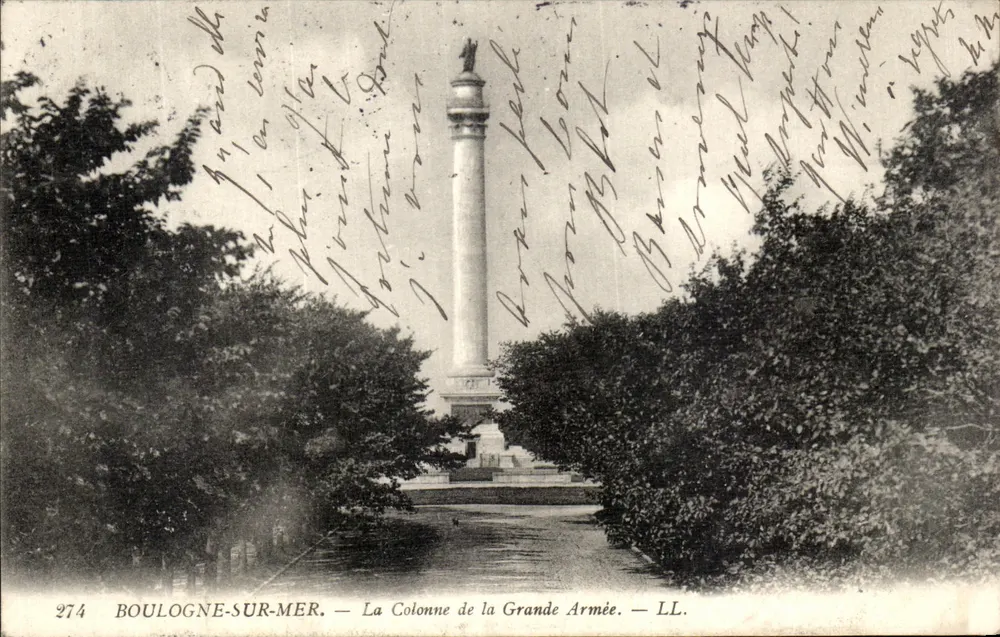 Boulogne-sur-Mer — Die Säule der Grande Armée — LL. n° 274 - Vorderseite