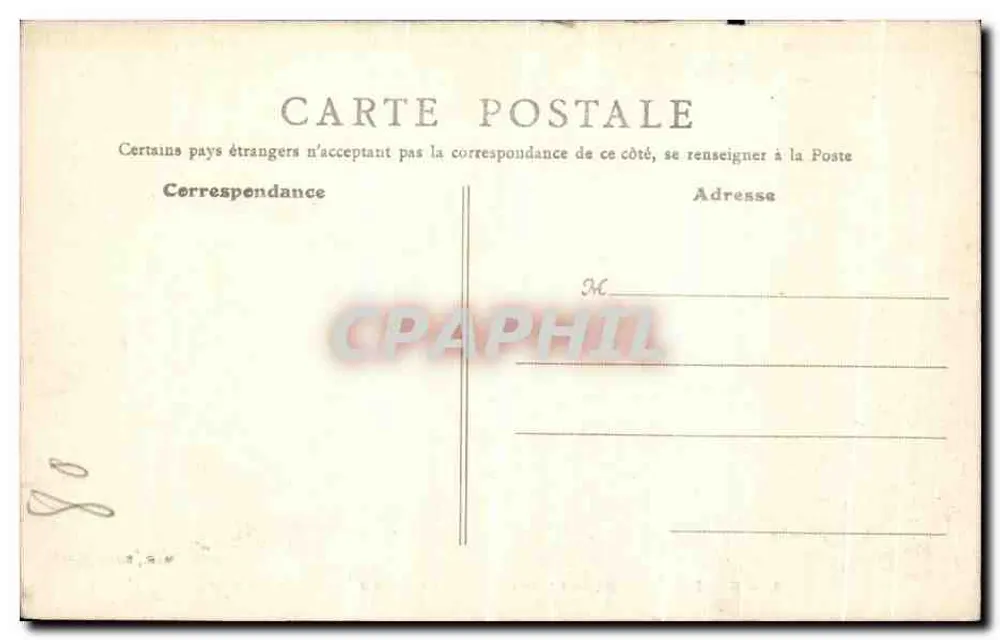 Boulogne-sur-Mer (P.-de-C.) — Das 'croque au sel'-Bad — Paris, Nr. 3 - Rückseite