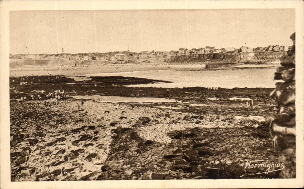 Le Portel, vista do Forte — Harmignies — Edição Harmignies, 694, rue Saint-Martin, Paris - Frente