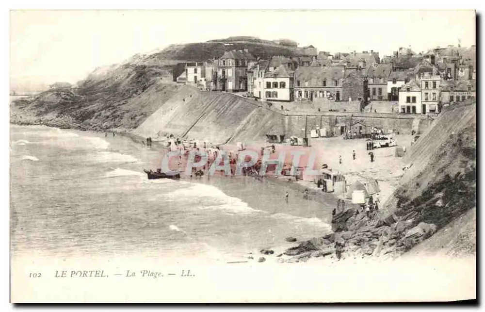 Le Portel — A Praia — LL. — n° 102 - Frente