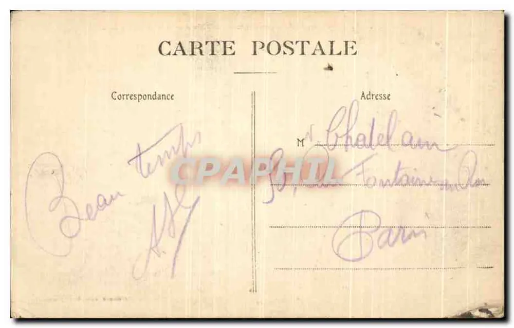 Le Portel — Ansicht der Umgebung von Boulogne-sur-Mer — Verlag Stevenard, Nr. S. 749 - Rückseite