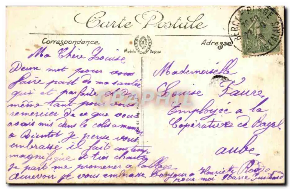 Berck-Plage — L'Esplanade e as Cabines — T.G., 30, rue Carnot, Berck-Plage - Verso