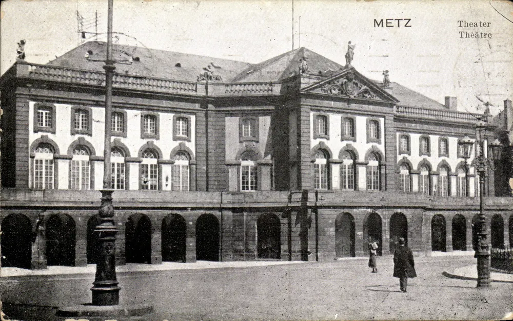 Metz — Teatro — Editado por G. Forissier - Frente