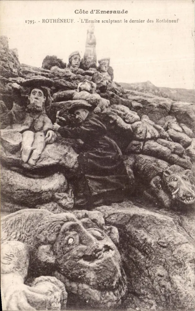 Côte d'Emeraude — Der Einsiedler, der das letzte Rothéneuf schafft — Laurent-Not, Lennnes - Vorderseite