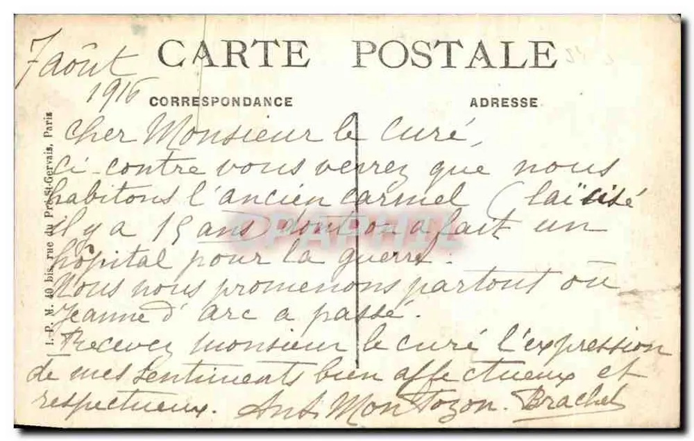 Domremy — Ansicht des Carmels und der Basilika - Rückseite