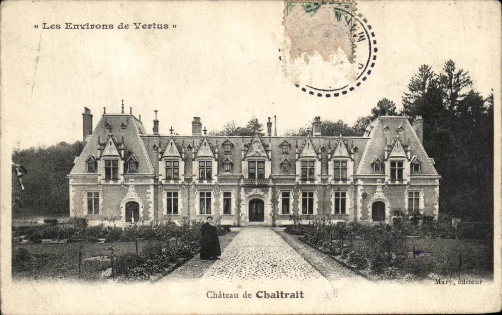 Castelo de Chaltrait — Os Arredores de Vertus — Mary, editor - Frente