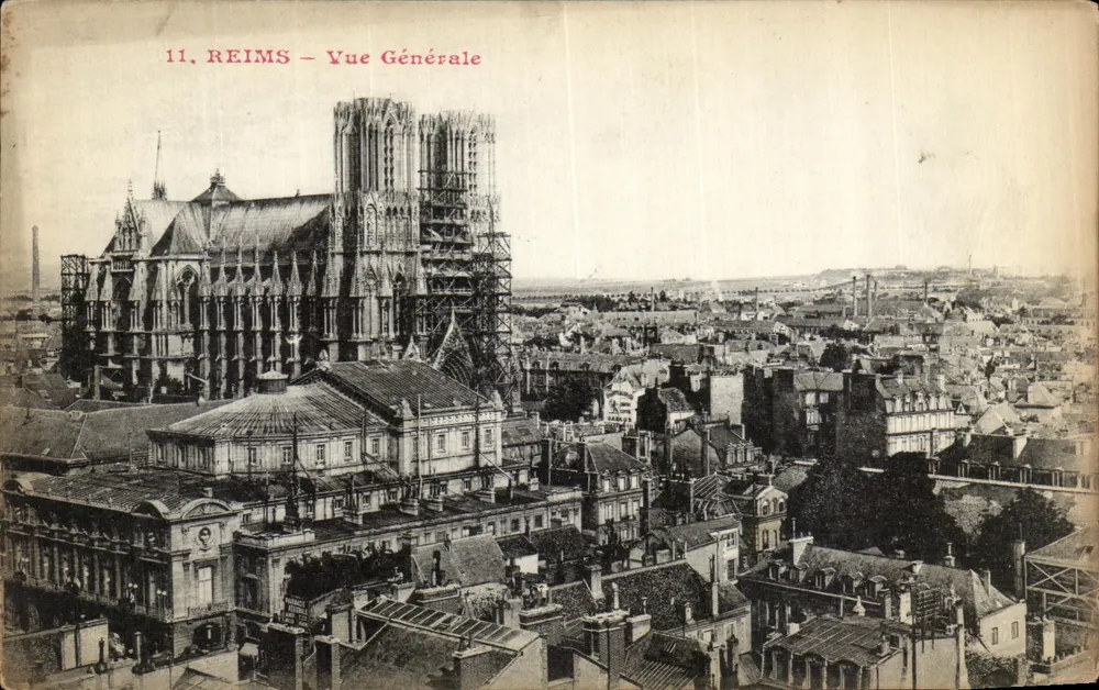 Reims — Vista Geral — Editor desconhecido, n° 11 - Frente