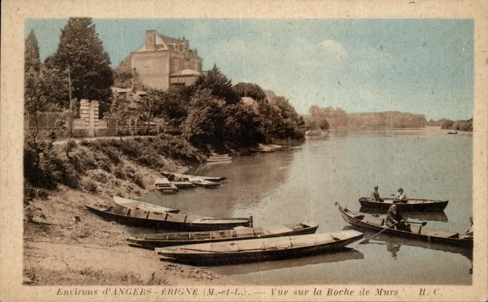 Umgebung von Angers - Érigné (M.-e-L.) — Blick auf die Roche de Murs — H. C. - Vorderseite