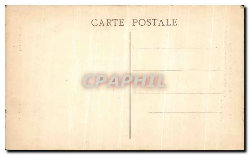 Saumur (M.-et-L.) — A Prefeitura — editor não visível - Verso