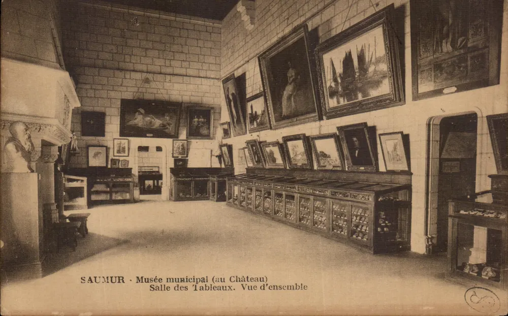 Saumur - Städtisches Museum (im Schloss) - Galerie der Bilder. Übersicht - Vorderseite