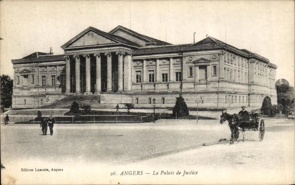 Angers — Das Palast der Justiz — Edition Laboute, Angers, n°26 - Vorderseite