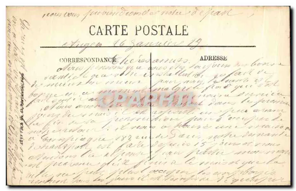 Angers (M.-et-L.) — O Palácio de Justiça — LL. - Verso