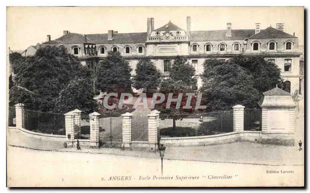 Angers - Escola Primária Superior "Chevrollier" — Edição Laronte, n°2 - Frente