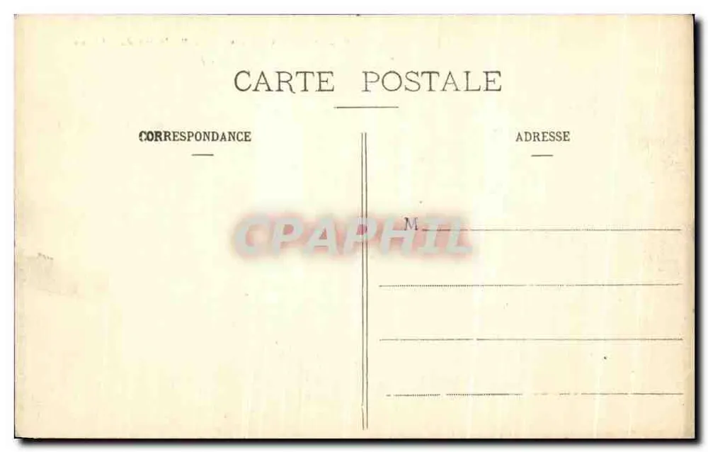Angers - Een punt op de Boulevard du Château — L. V., phot. n°298 - Achterkant
