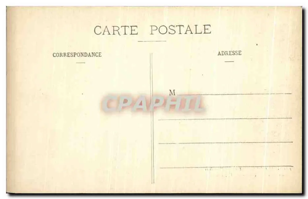 Angers - Arcadas Romanas da Prefeitura - L. V., pbol. - Verso