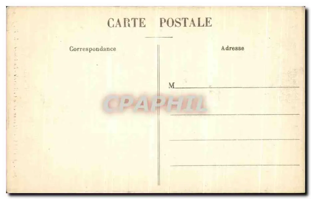 Angers - Innenansicht der Kathedrale - Die Kanzel - L. V., pbol. - Rückseite