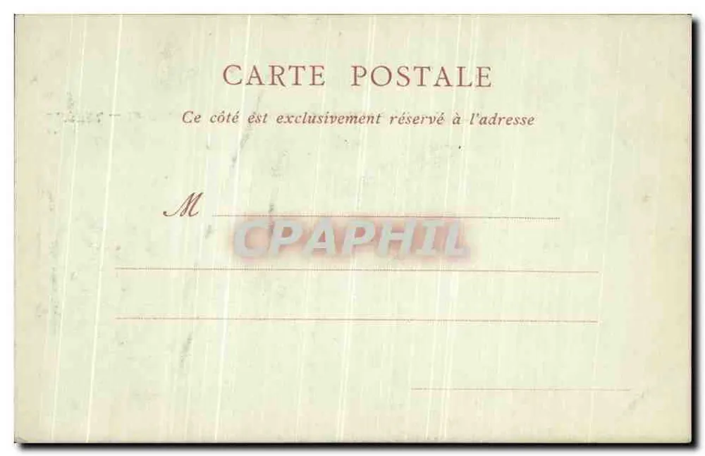 Angers — A Prefeitura, Arcadas Romanas descobertas em 1836 — ND Phot - Verso