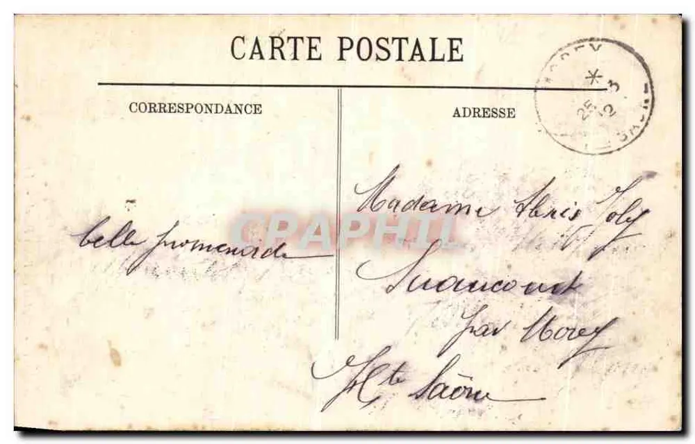 Nancy — Poort van het Ducal Paleis — LL. - Achterkant