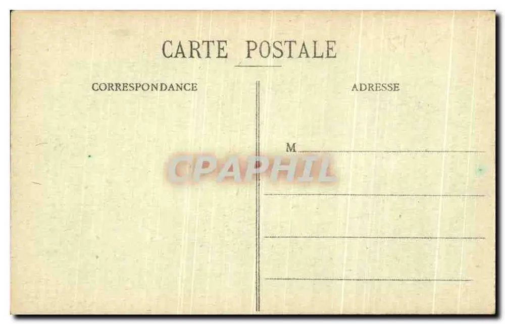 Nancy - Porta de la Craffe — Imprimeries Réunies de Nancy, n°44 - Verso