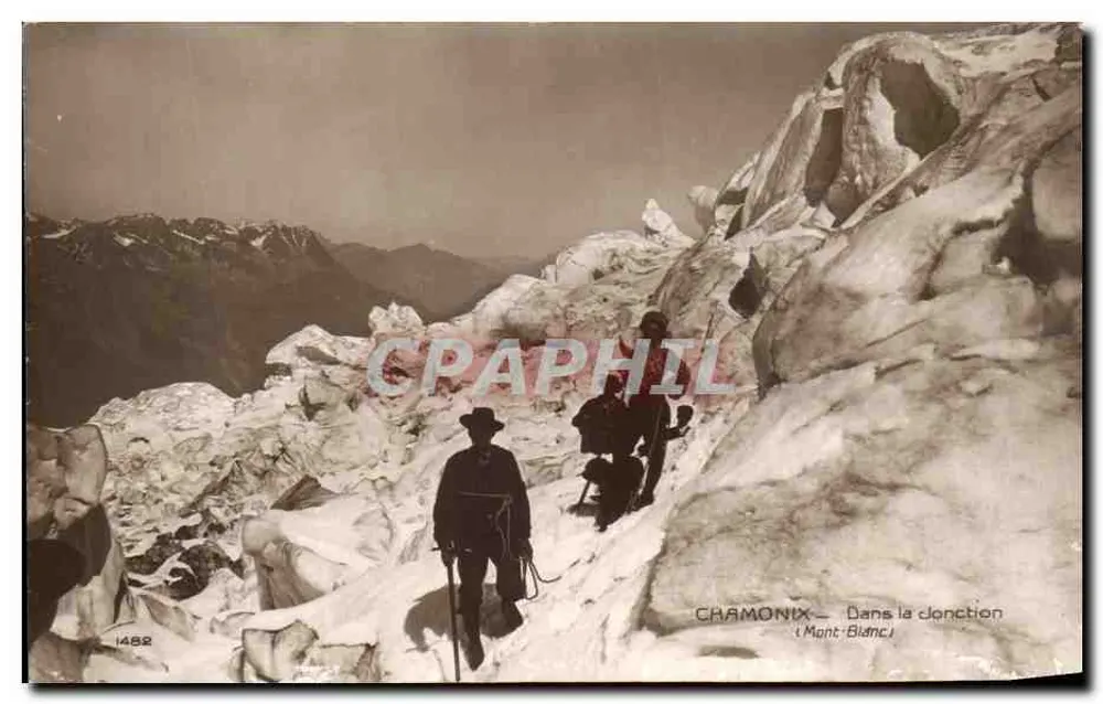 Chamonix — Na junção (Mont-Blanco) - Frente