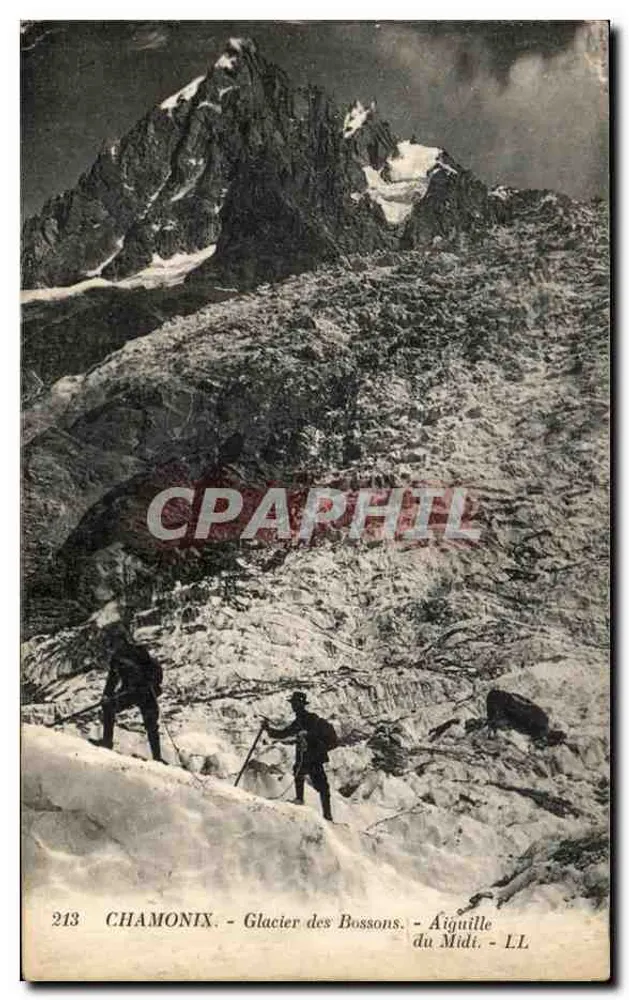 Chamonix - Glacier des Bossons - Aiguille du Midi - LL n°213 - Vorderseite