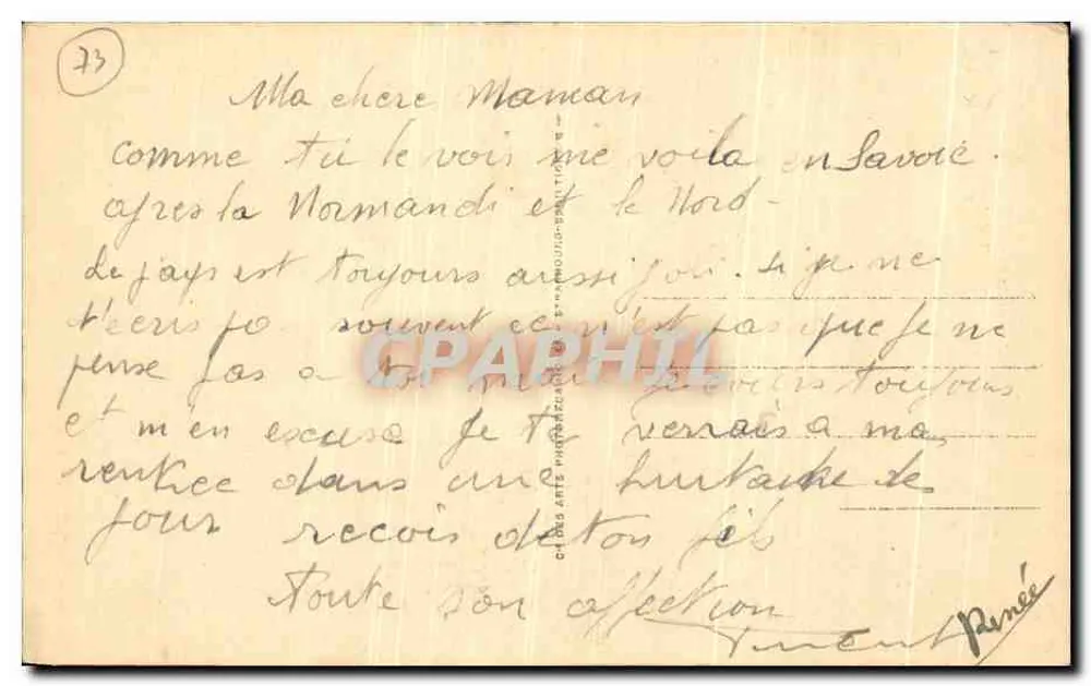 Féer e o Pequeno Saint-Bernard — vista panorâmica — editor Cap, n° 298 - Verso