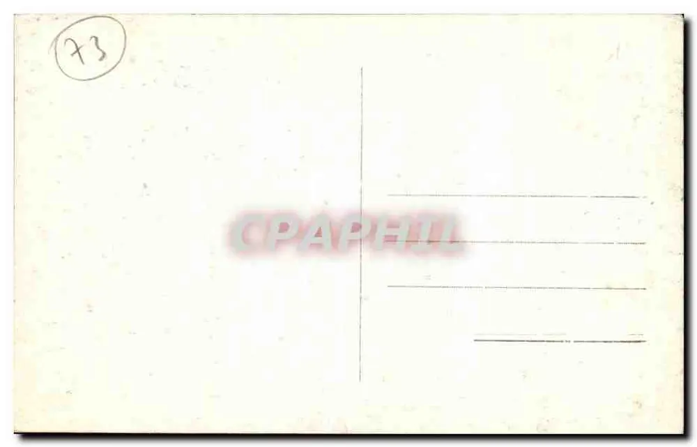 Abadía de Hautecombe y la Chambotte — vista panorámica — serie 236 - Reverso