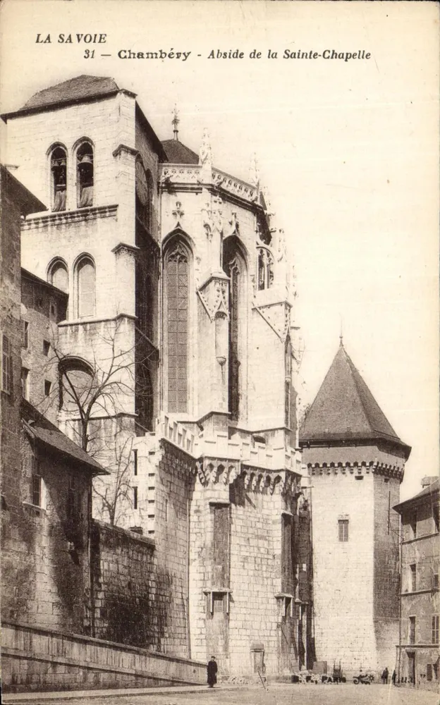 Chambéry - Abside da Santa Capela — LA SAVOIE 31 — - Frente