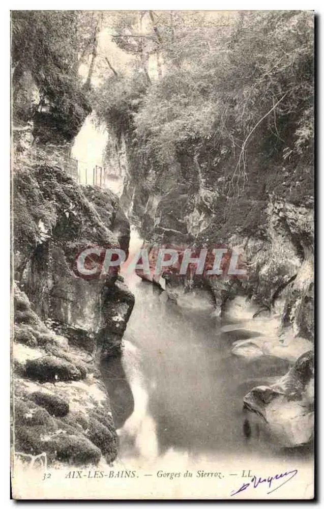 Aix-les-Bains — Gorges do Sierraz — LL. Brugues - Frente