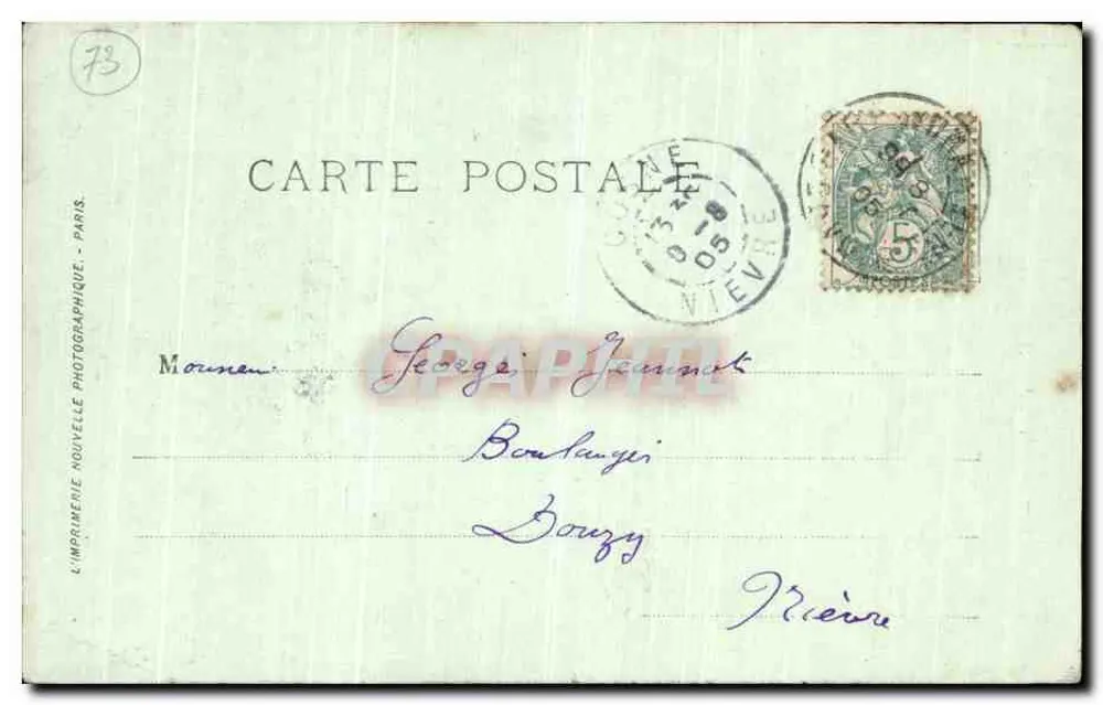 Aix-les-Bains — Gorges do Sierraz — LL. Brugues - Verso