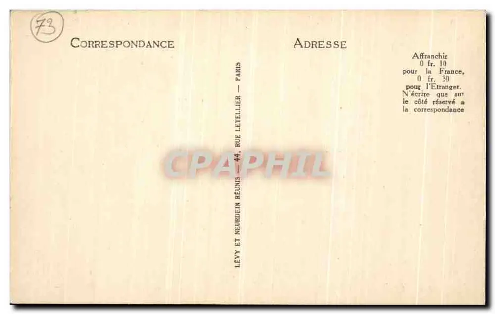 Lago do Bourget — Bordas do Lago — LL. — n° 204 - Verso